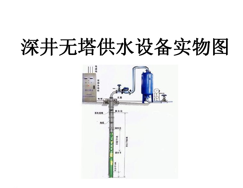 大连金普新区井泵无塔式供水设备